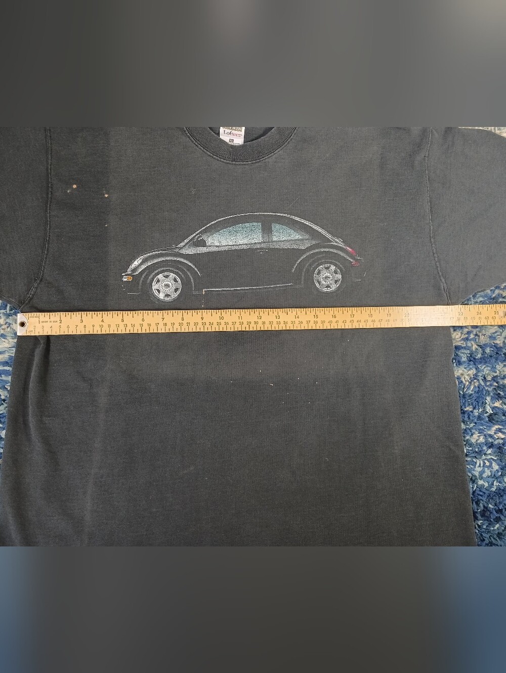 Vintage VW Volkswagen Beetle Graphic T-Shirt 90s 2000s Retro Car Tee - Picture 9 of 10
